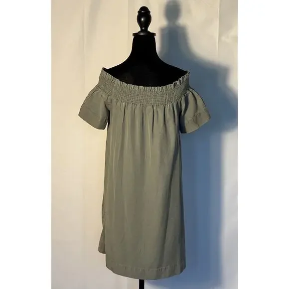 Vineyard Vines Madison Off Shoulder Dress Size Small - Picture 3 of 6
